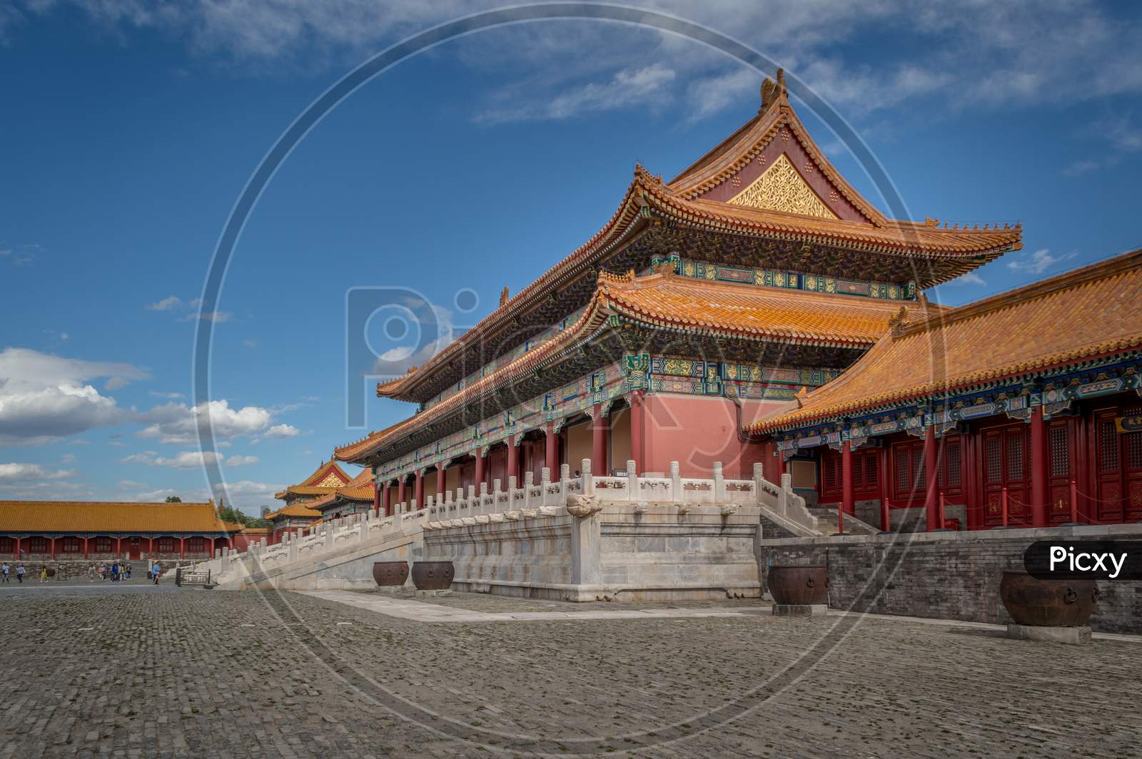 Palace Museum, Forbidden City In Beijing, China