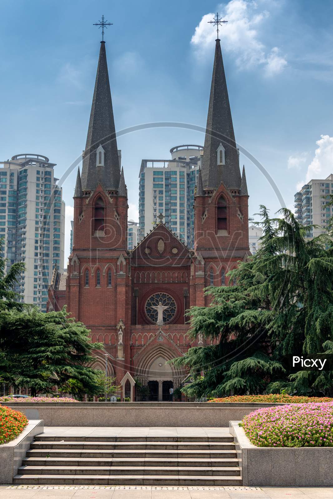 St. Ignatius Cathedral, Xujiahui Cathedral, Roman Catholic Church In Shanghai, China