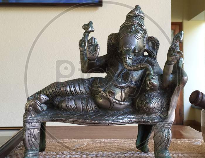 Hindu idol Ganesha or Vinayaka