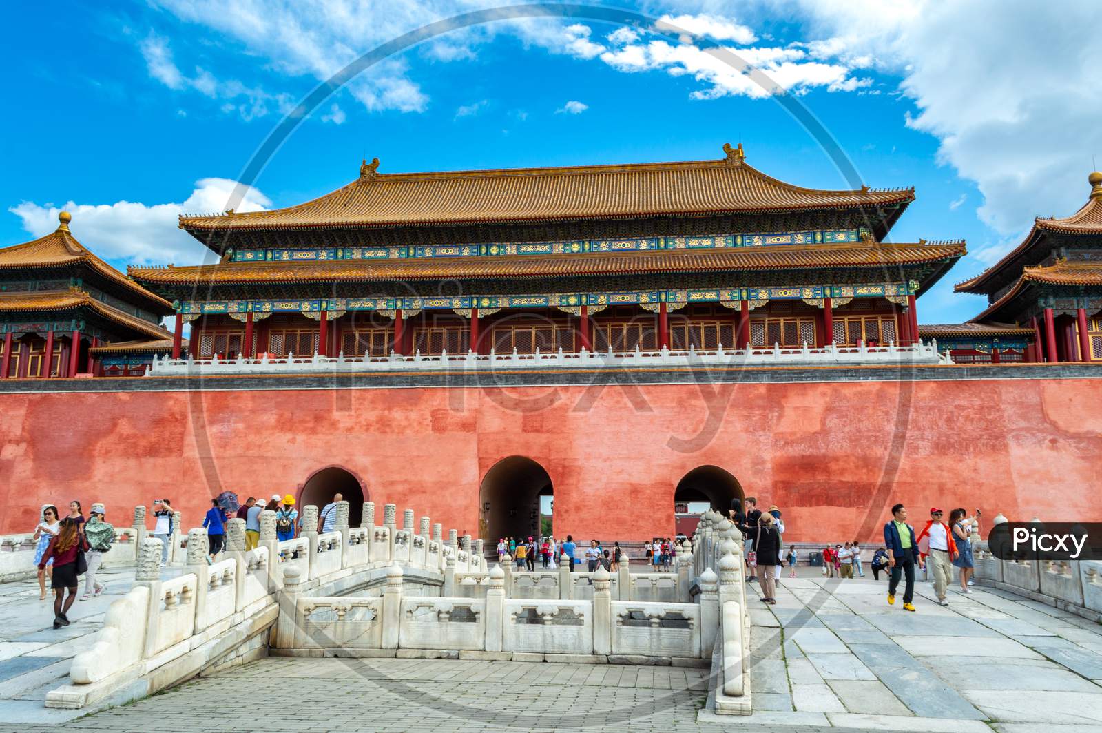 Palace Museum (Forbidden City) In Beijing, China
