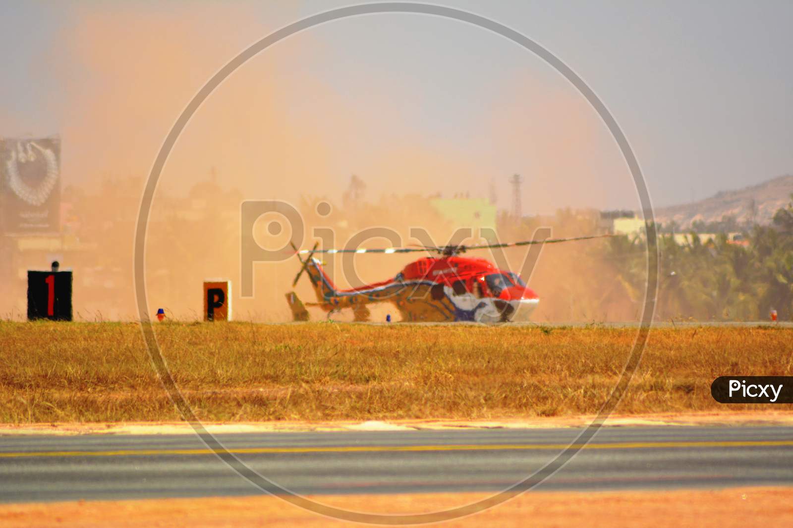 Sarang, the helicopter air display team of the Indian Air Force