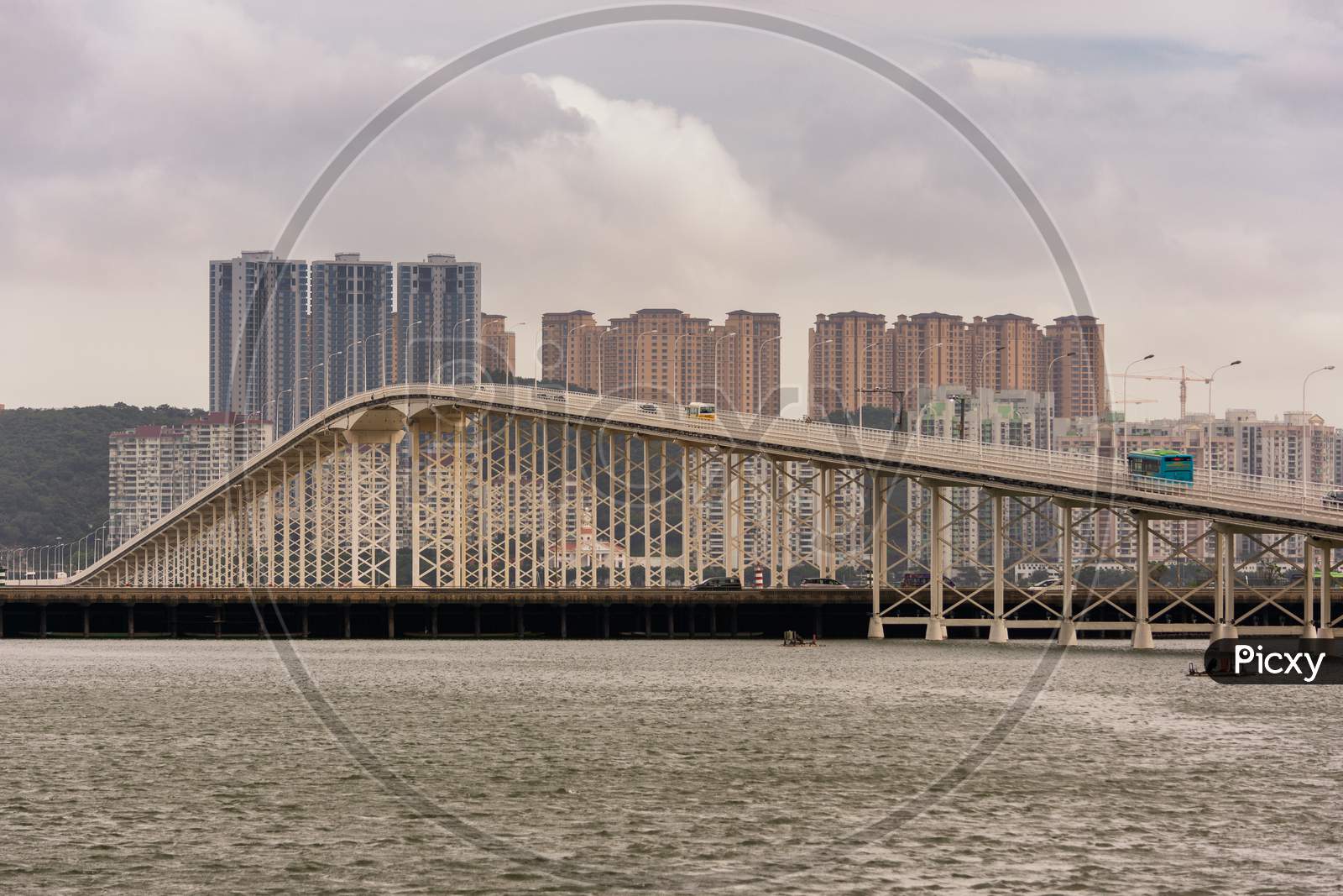 Hong Kong–Zhuhai–Macau Bridge In Macau, China