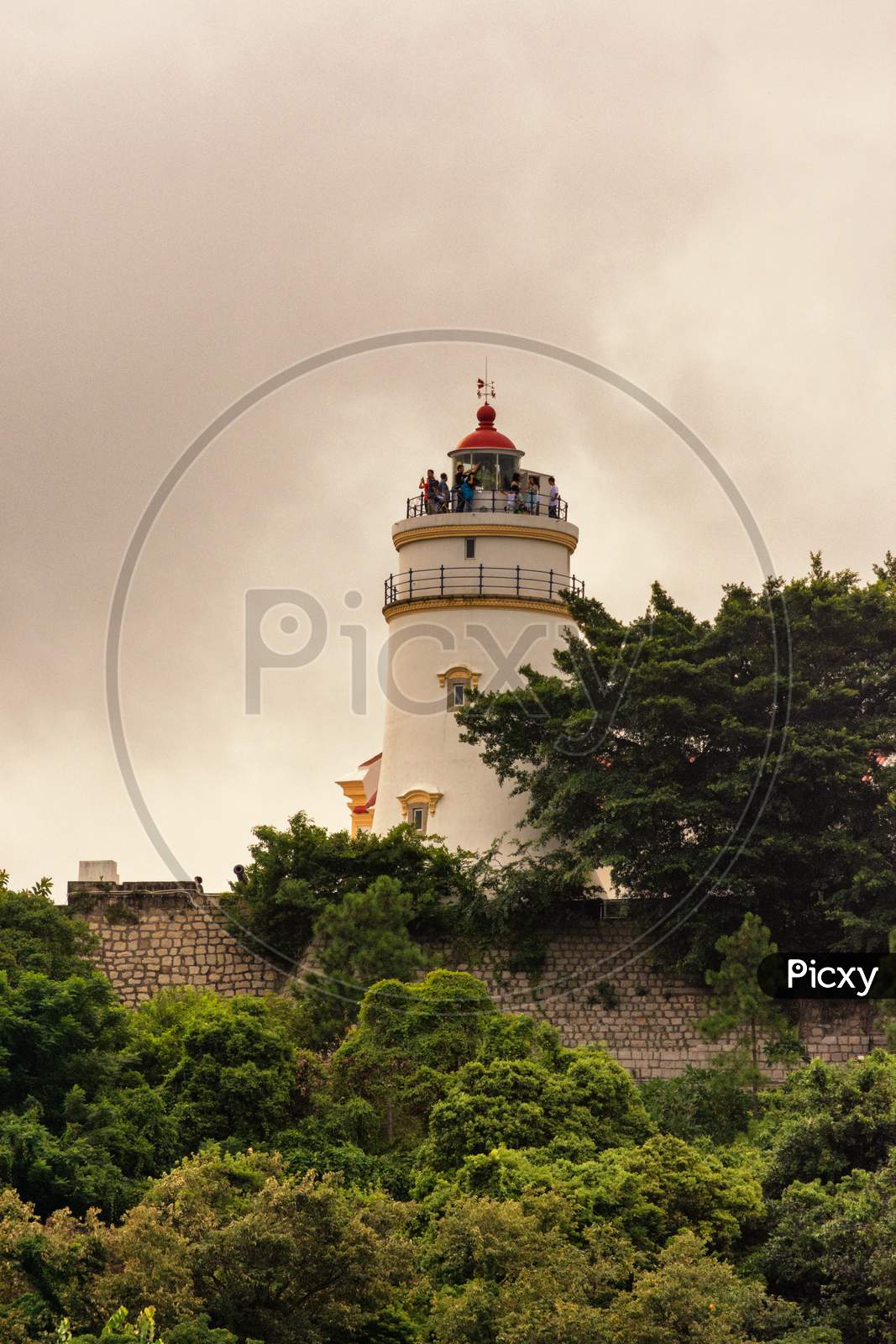 Guia Fortress Lighthouse In Macau, China