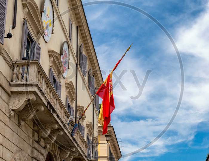 The Palace Of Spain, Embassy Of Spain To The Holy See In Rome, Italy