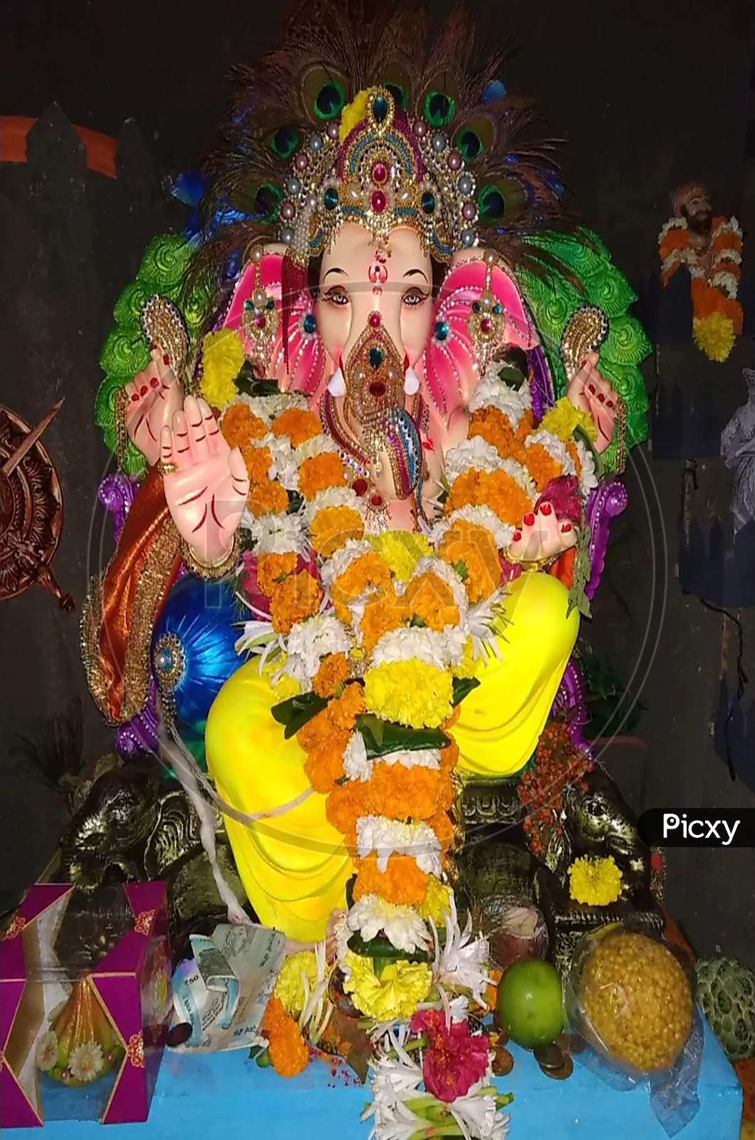 This is a image of famous Indian god Ganesha