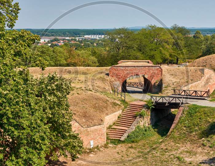 Petrovaradin Fortress In Novi Sad, Vojvodina, Serbia