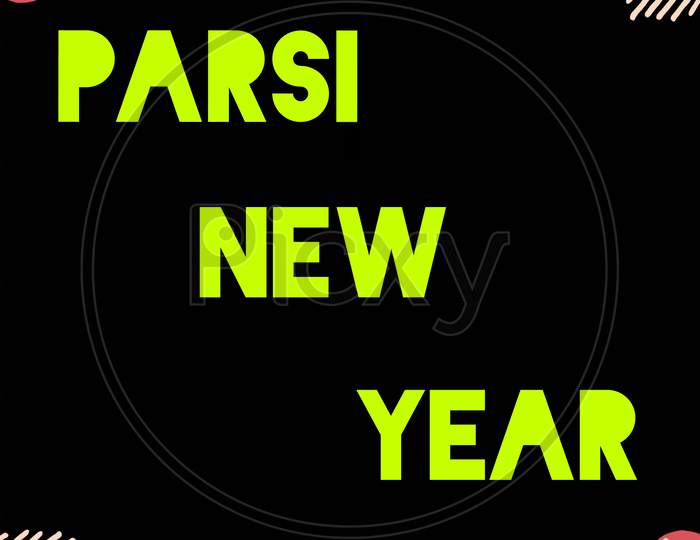 Parsi new year graphic.