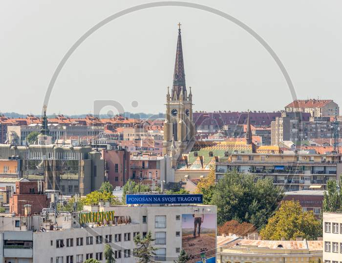 Cityscape Of Novi Sad, Capital Of The Autonomous Province Of Vojvodina In Serbia