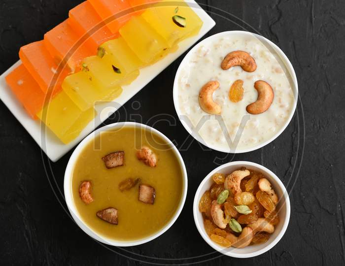 Indian sweet food for Onam, Vishu Diwali festival