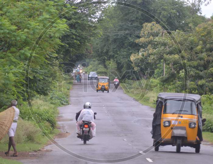 Indian village roads