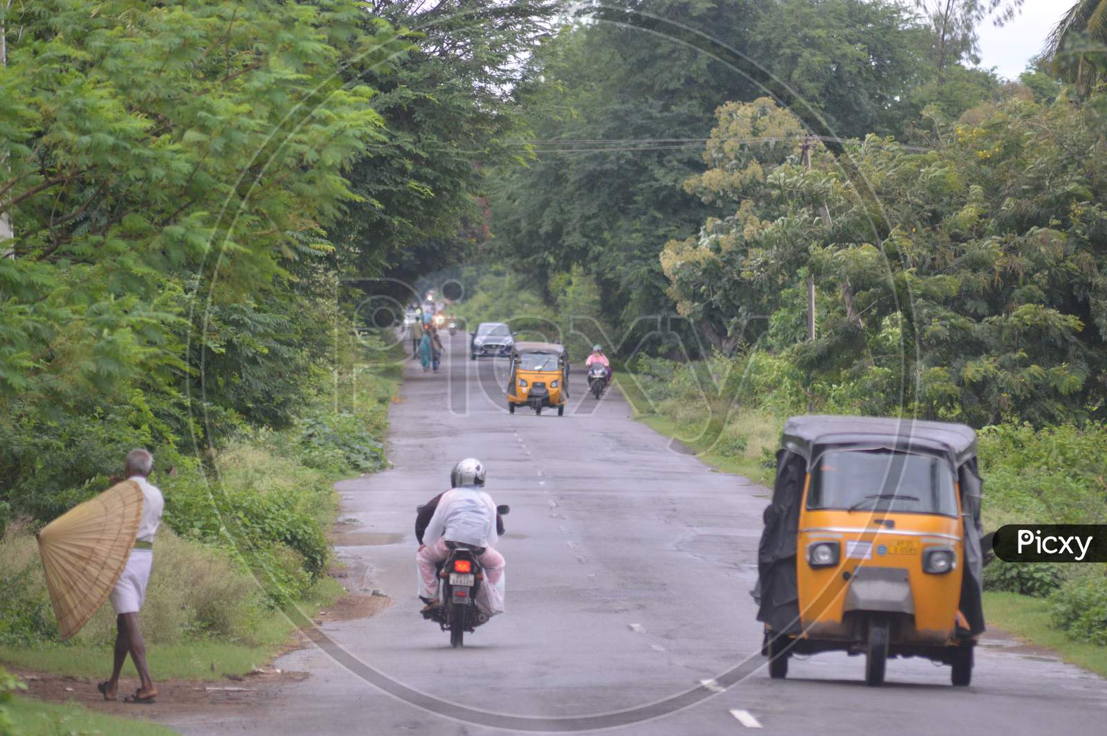 Indian village roads