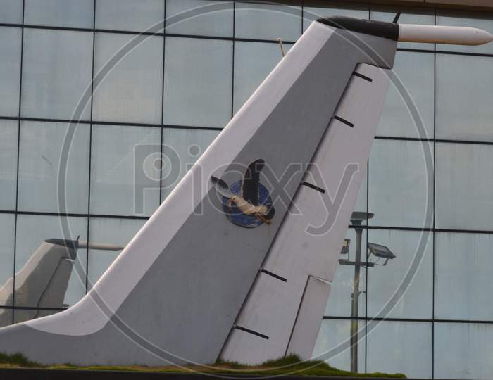 Play Tail model Placed outside and Aircraft Museum at Vizag India
