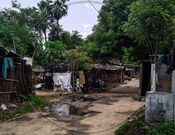 Indian poor village