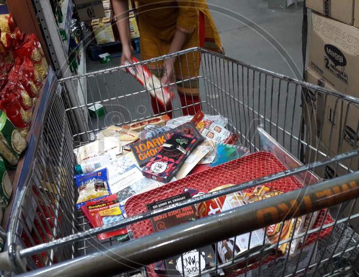 Grocery shopping cart