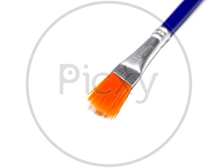 A picture of painting brush on white background