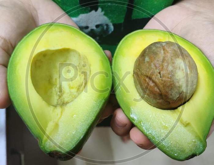 Cut Avocado