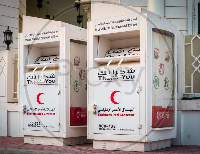 Emirates Red Crescent In Abu Dhabi.
