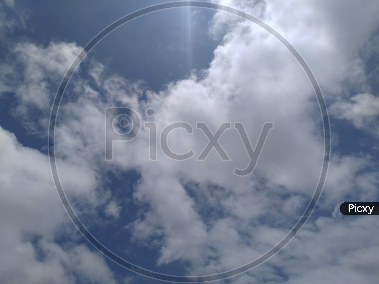 Landscape photography of blue sky and white clouds