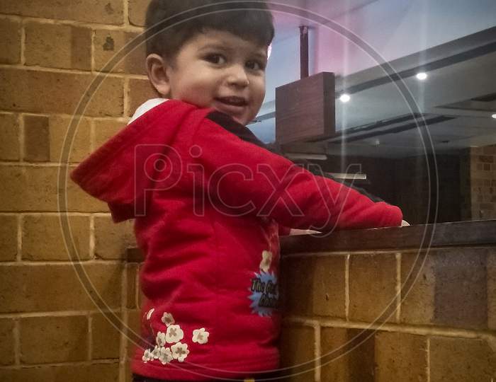 New Delhi India – March 3 2020 : 23 Month Baby Boy Outdoors In Summer - Stock Photo, Cute Boy Playing In The Park, Sweet Little Baby Boy Enjoying