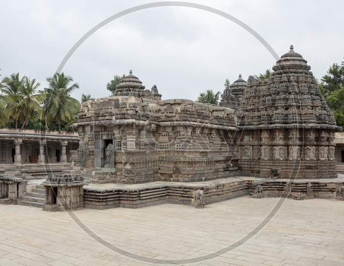 Keshava temple at Somanathapura in Karnataka/India.