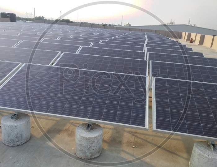 Solar panels and foctory