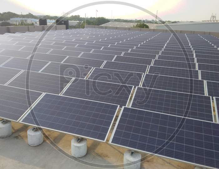 Solar panels and foctory