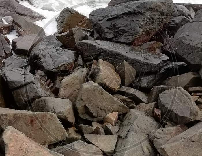 Rocks at the seashore