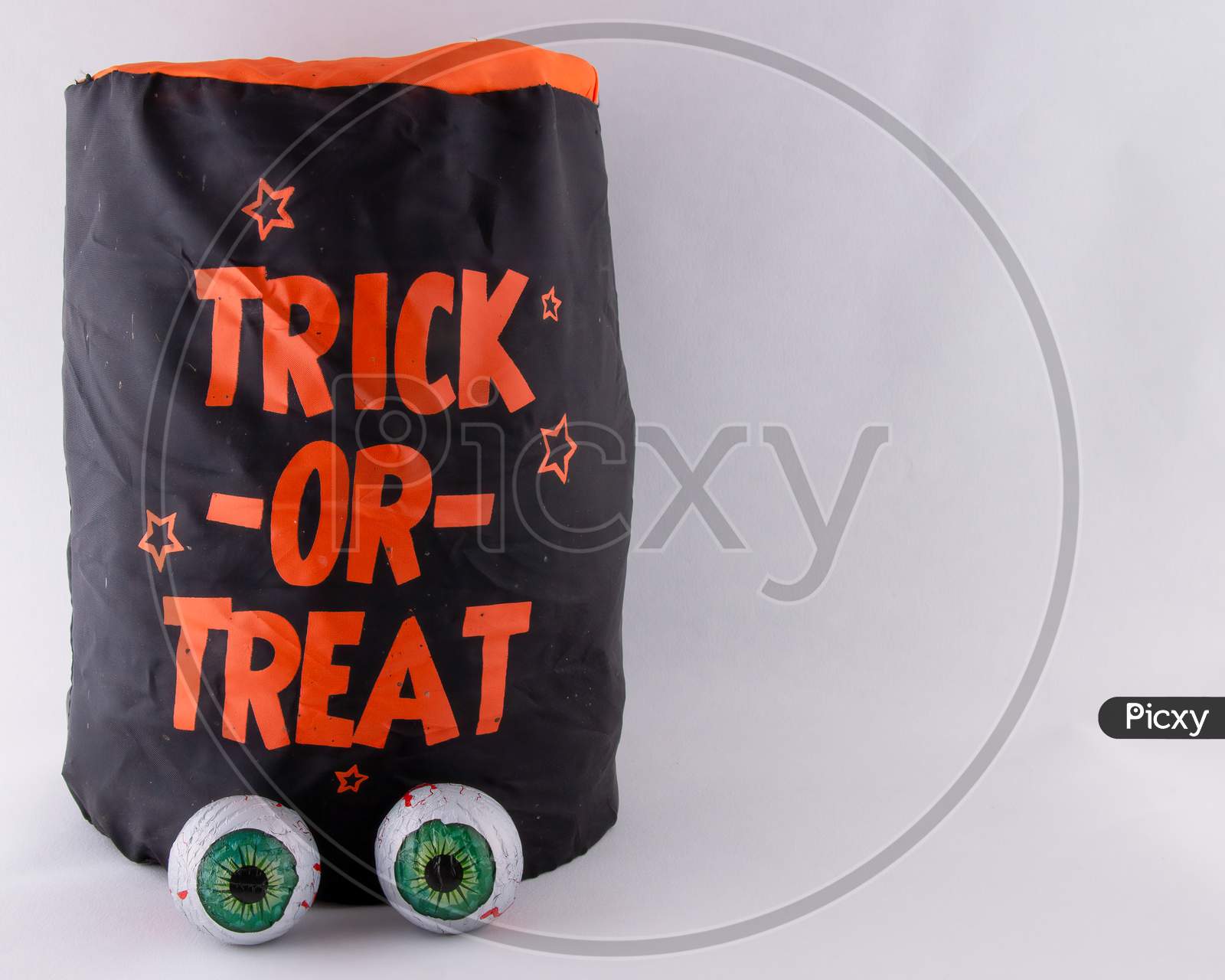 Halloween Candy Bag Saying Trick Or Treat