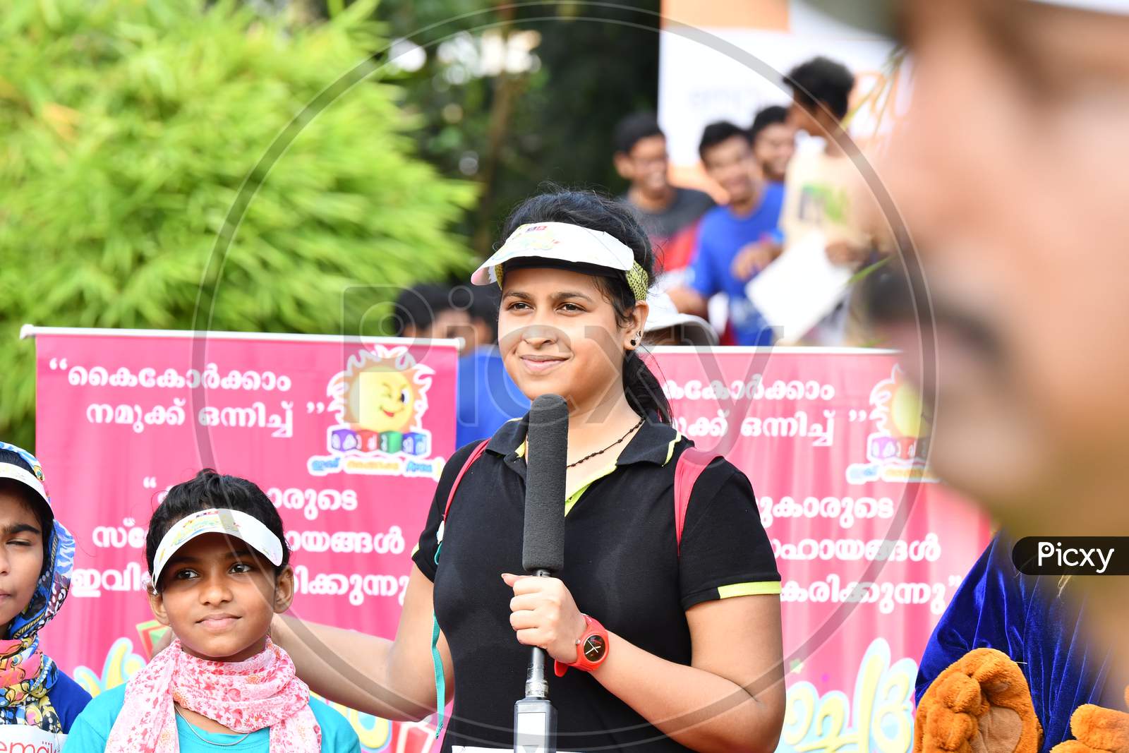 sadhika venugopal 15 September 2018 Participants Of The Run For New Kerala Mini Marathon Emak At Durbar Hall Ground At Kochi