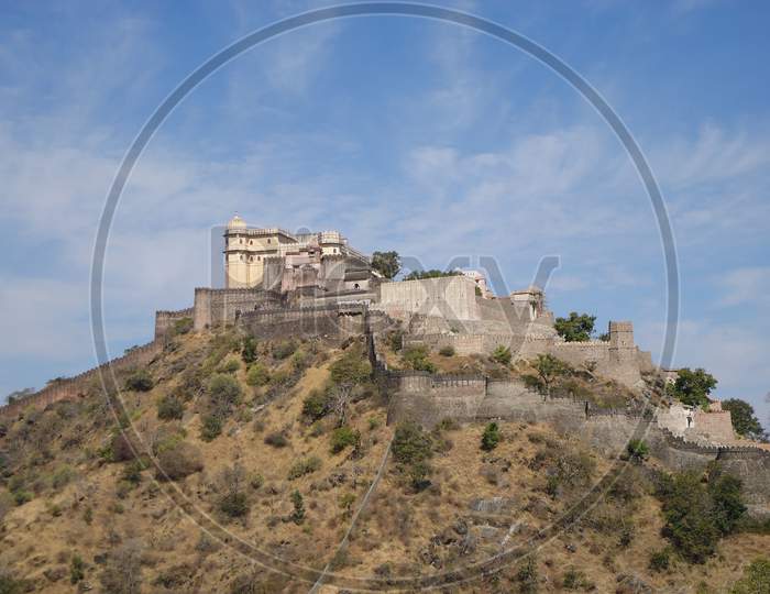 Kumbhalgarh Is A Mewar Fortress On The Westerly Range Of Aravalli Hills, In The Rajsamand District Near Udaipur Of Rajasthan State In Western India