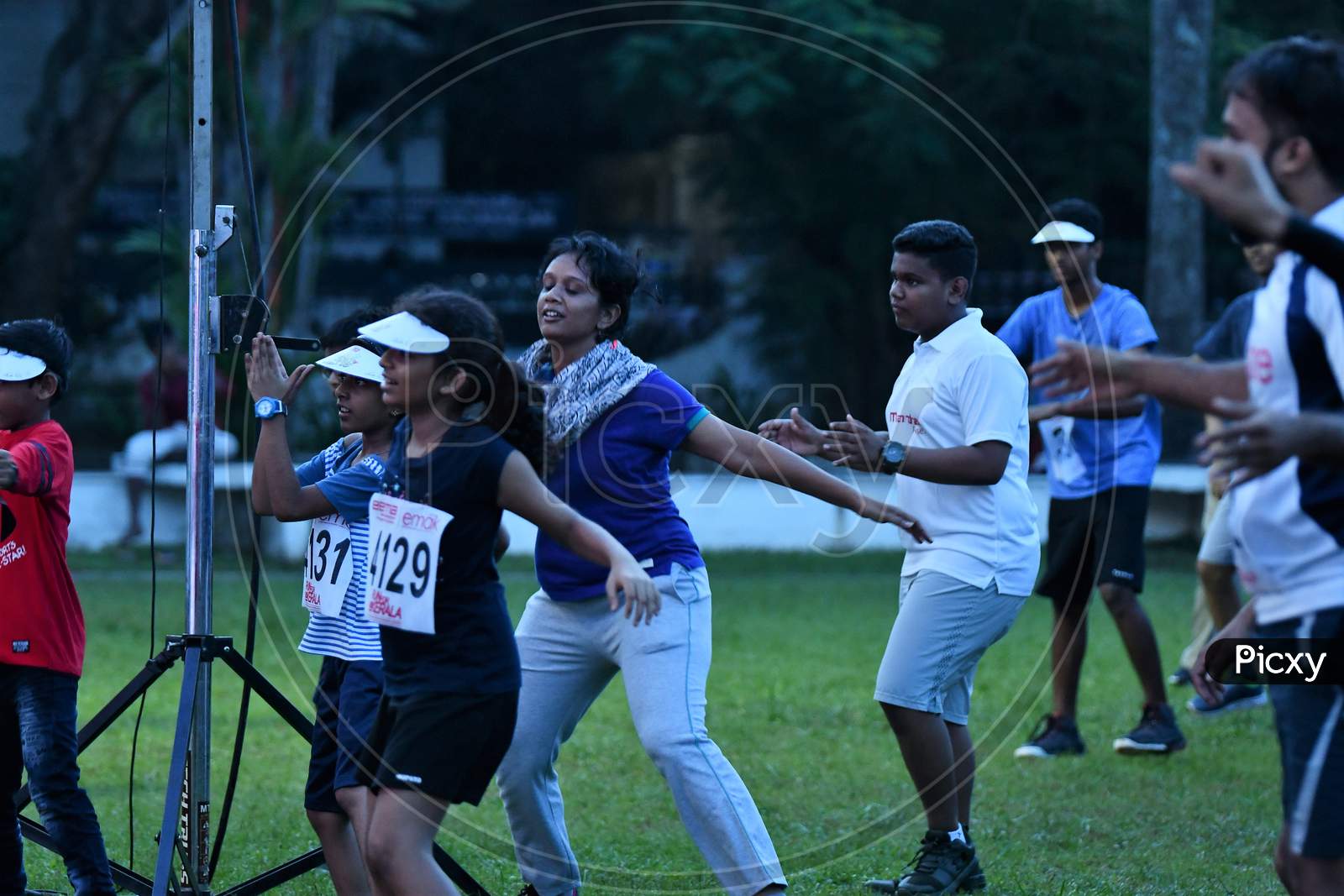 15 September 2018 Participants Of The Run For New Kerala Mini Marathon Emak At Durbar Hall Ground At Kochi