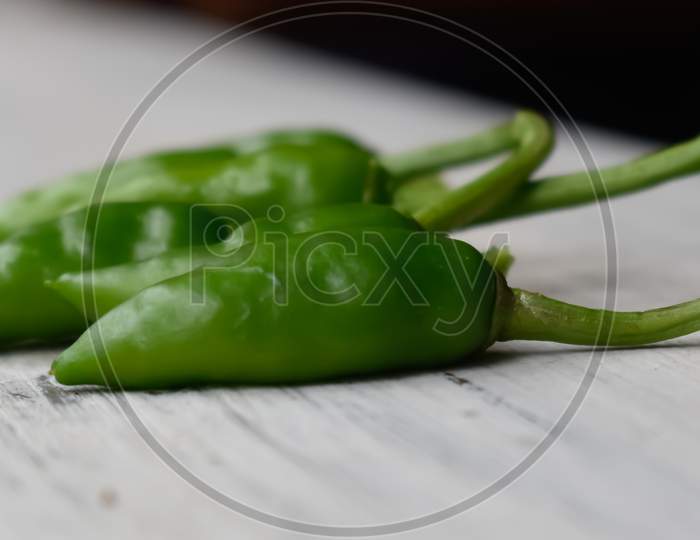 Green chilies