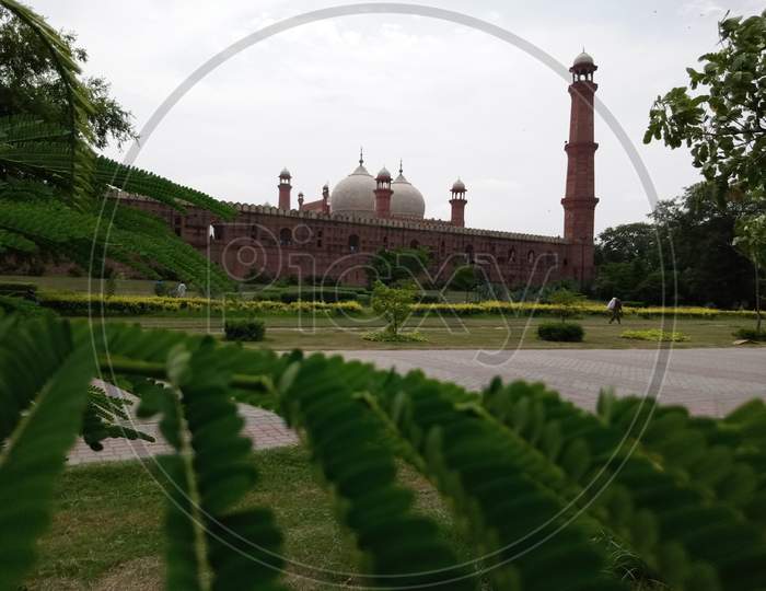 Photos of Badshahi Mosque Lahore, Pakistan.