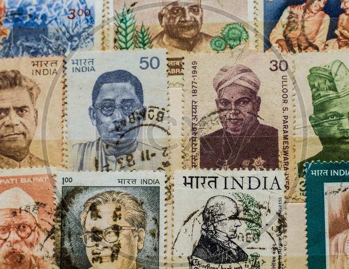 Postage stamps on Indian personalities