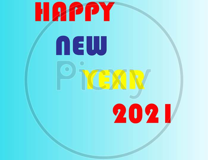 happy new year 2021 Art & Illustration