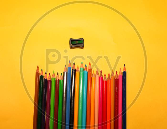 Colour pencil literacy