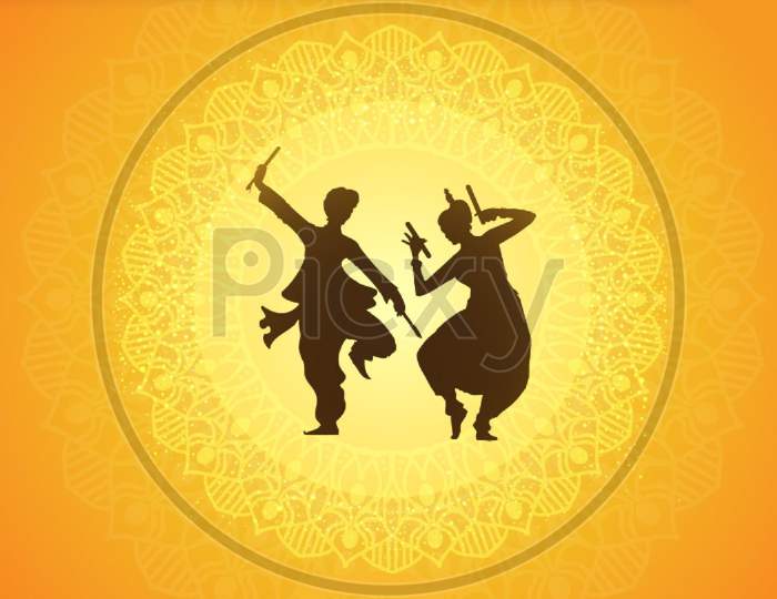 Dandiya gujaratri dance