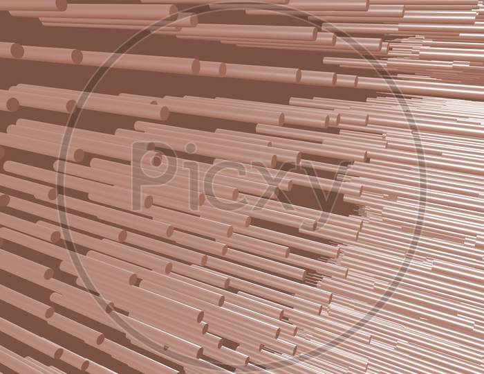 3D Render Abstract Background Dot Pattern