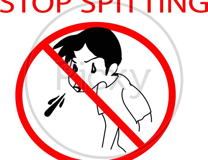 stop spitting Art & Illustration