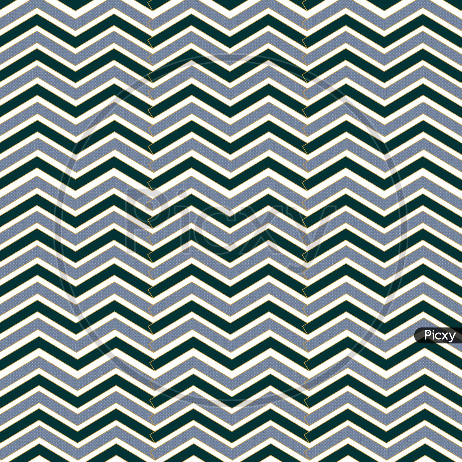 Royal Tile Chevron Vector Pattern Zig Zag Background