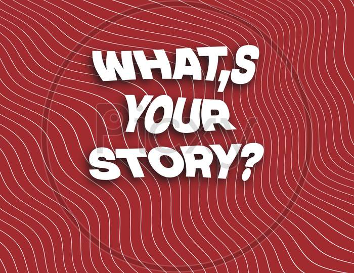 What'S Your Story? On Abstract Background