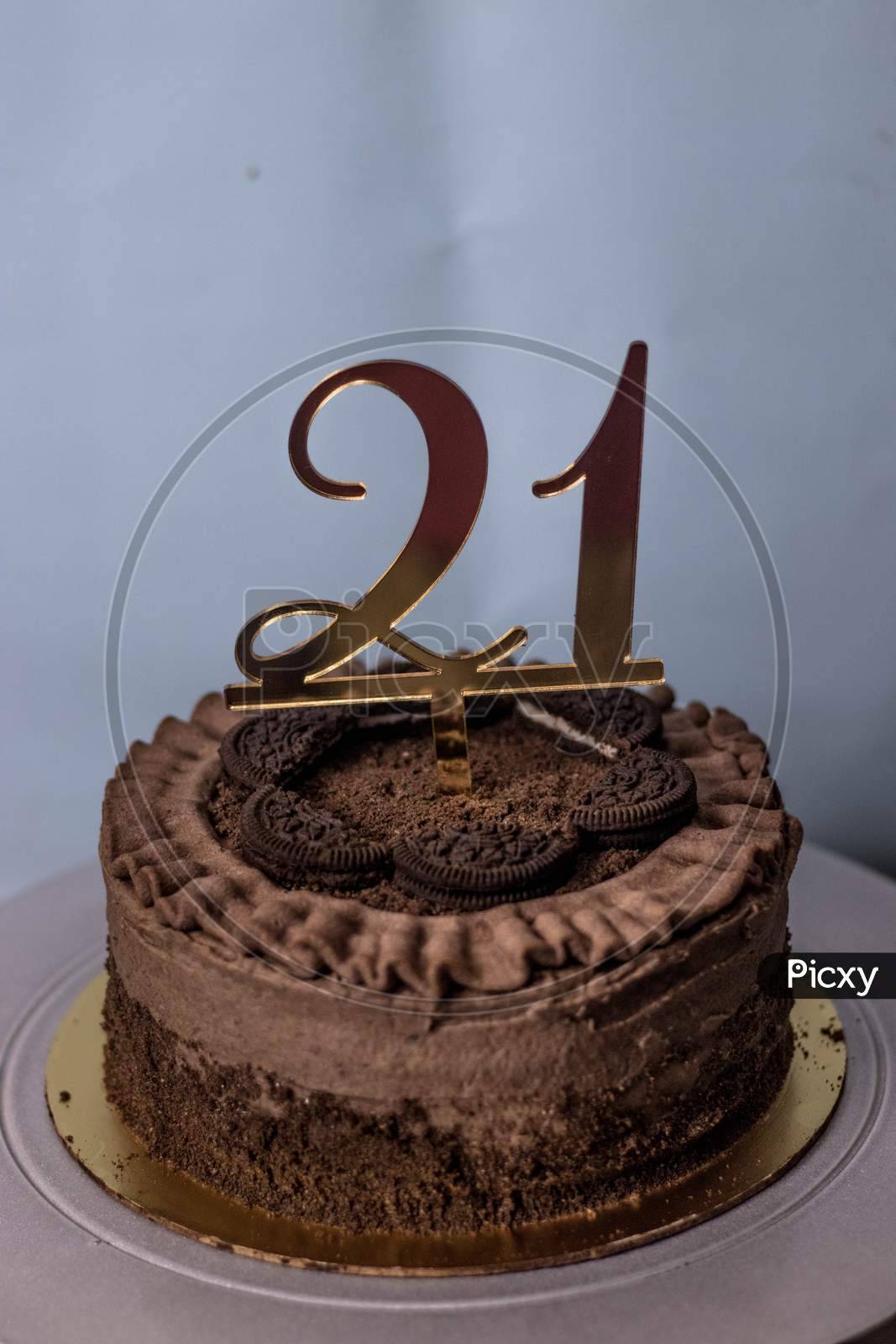 Image of Oreo chocolate 21st birthday cake-YF859469-Picxy