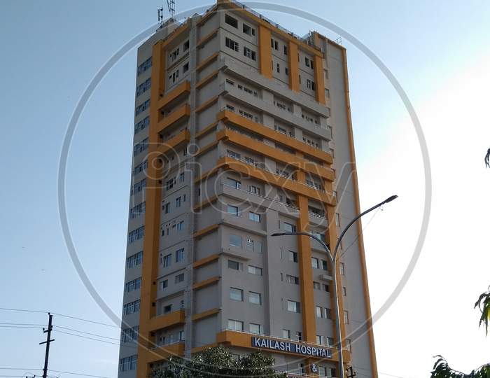 Utter pardesh , india - building , A picture of building in noida 24 august 2020
