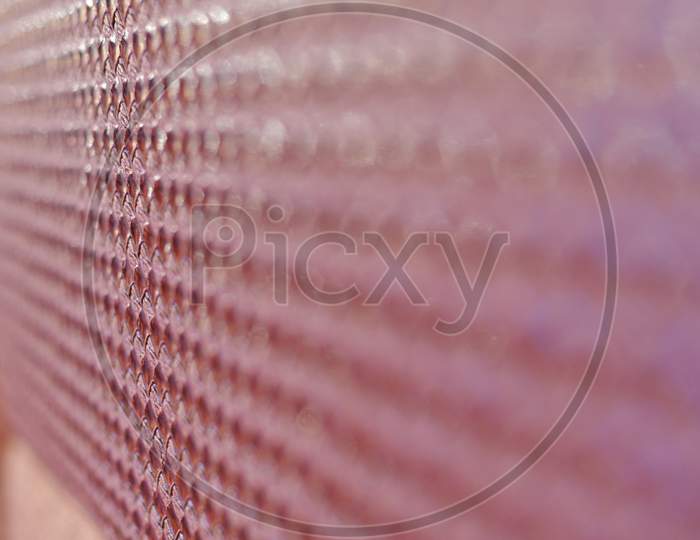 Shiny Quartz Pink Backdrop Closeup Half Blur Photo