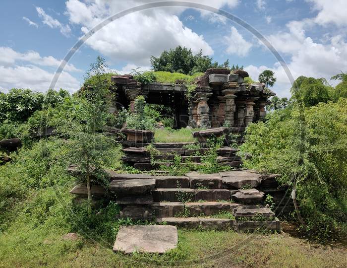 Old abandoned temple