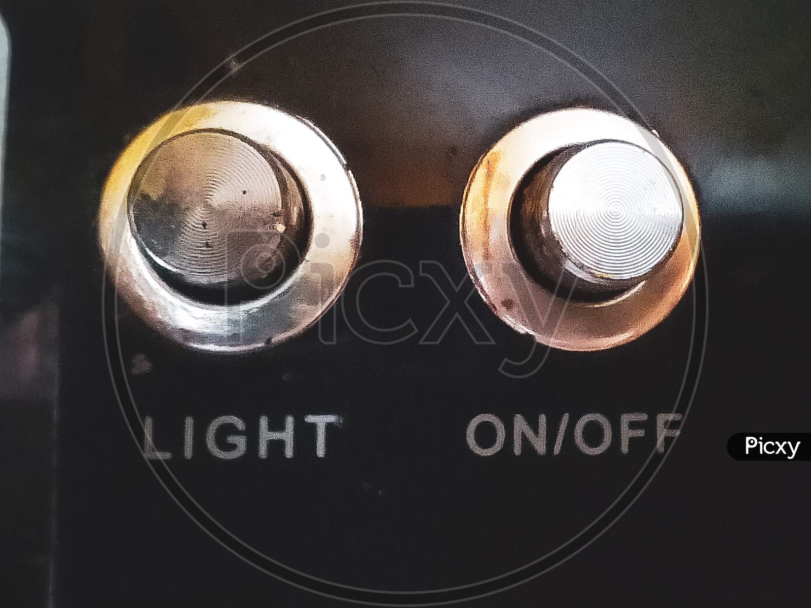Push Button Of On Off Switch.