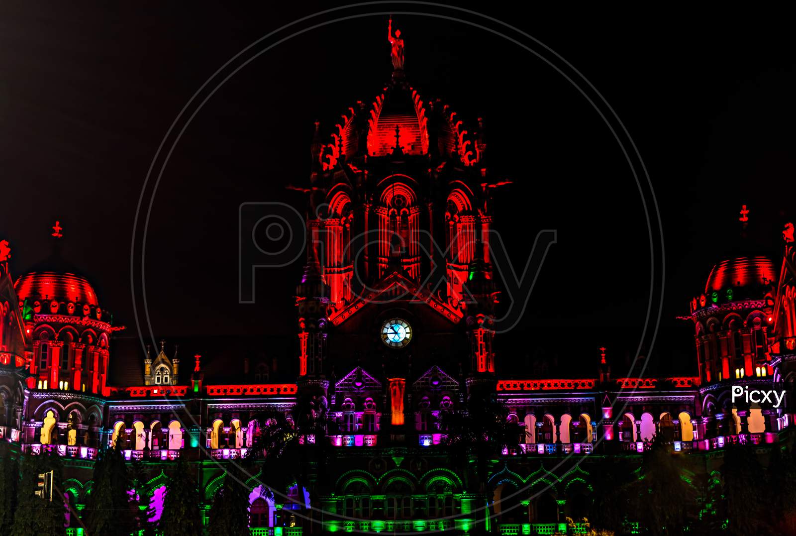 World Heritage Building Of `Chatrapati Shivaji Maharaj Terminus` Railway Station.