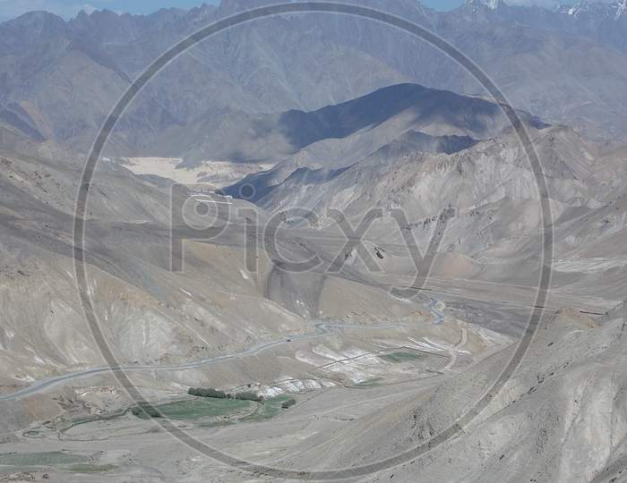 Denuded Mountains in Leh
