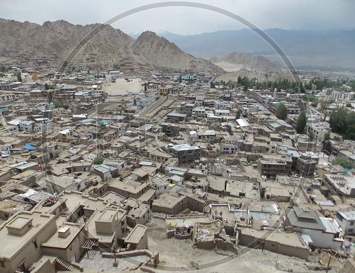 An Arial View on Leh City