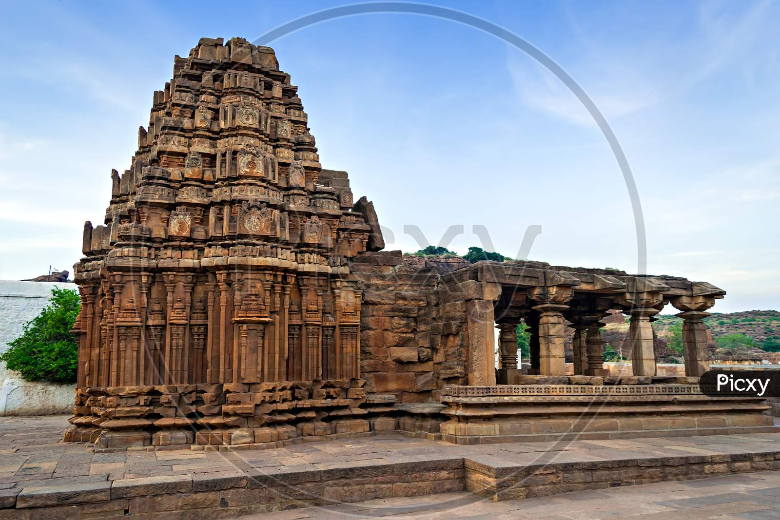 Ancient Yellamma Temple At Badami, Karnataka, India